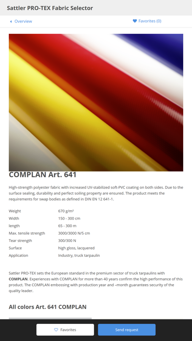 Screenshot #3 pour Fabric Selector