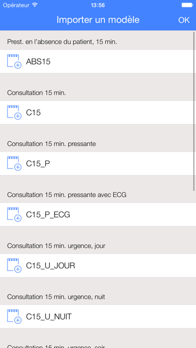 iTarmed - Tarif Tarmed Screenshot