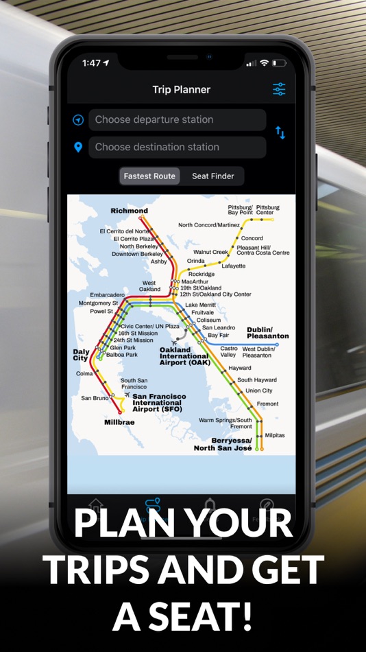 #10. Live BART (iOS) 由: Jonajo Consulting LLC