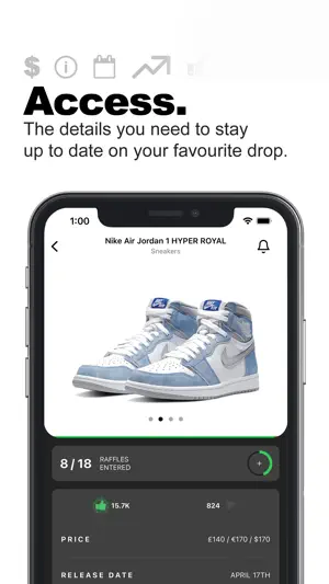Droplist: Sneaker Drops screenshot 3