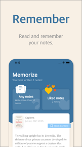 Bookmory - reading tracker screenshot
