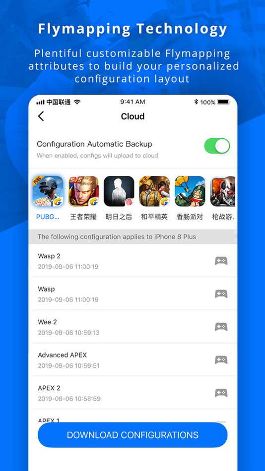 #5. Flydigi Game Center (iOS) 由: Shanghai Flydigi Electronics Tech Co., Ltd.