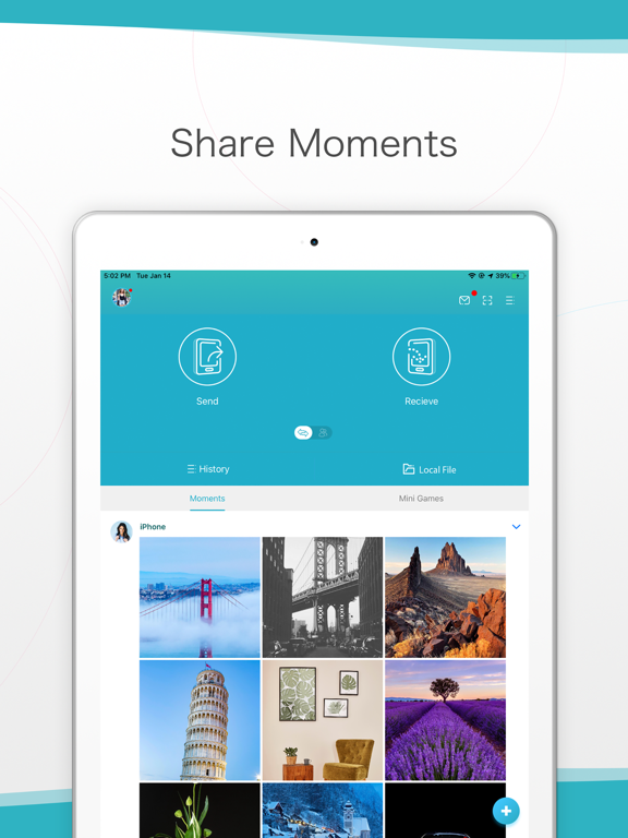Zapya Go iPad screenshot 4 - Utilities app