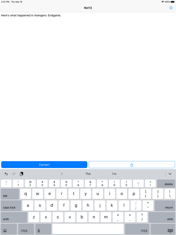 Screenshot #4 pour Rot13 (Unix Flashback)