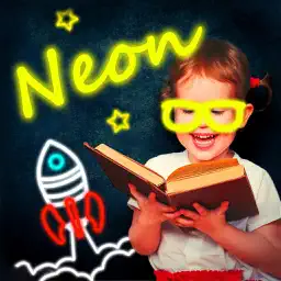 Neon - Draw & paint the screen app icon
