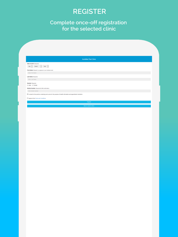 AMS Connect iPad screenshot 3