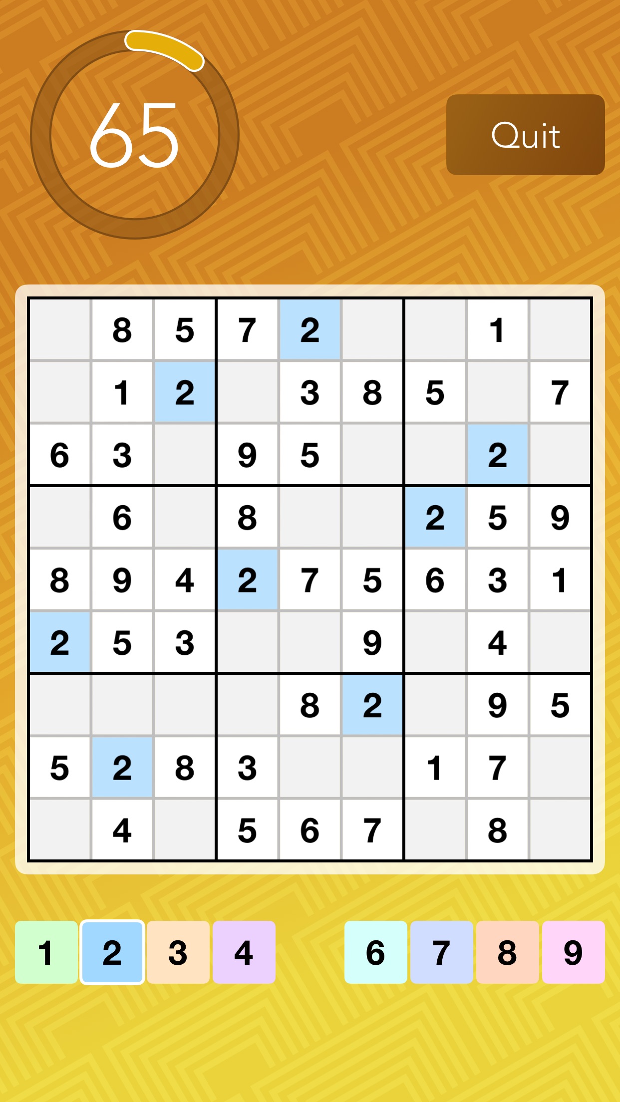 Screenshot 1 of Brain Monitor: Sudoku