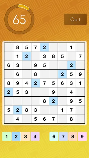 Brain Monitor: Sudoku screenshot 1