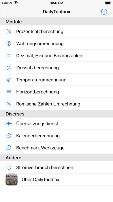 Screenshot #1 pour DailyToolbox