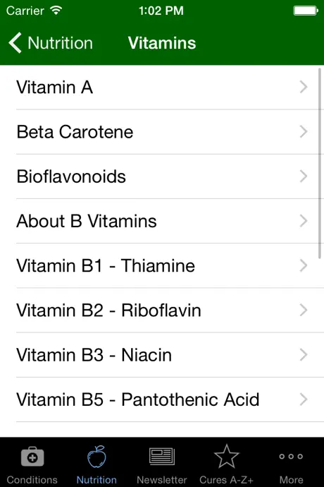 Cures A-Z