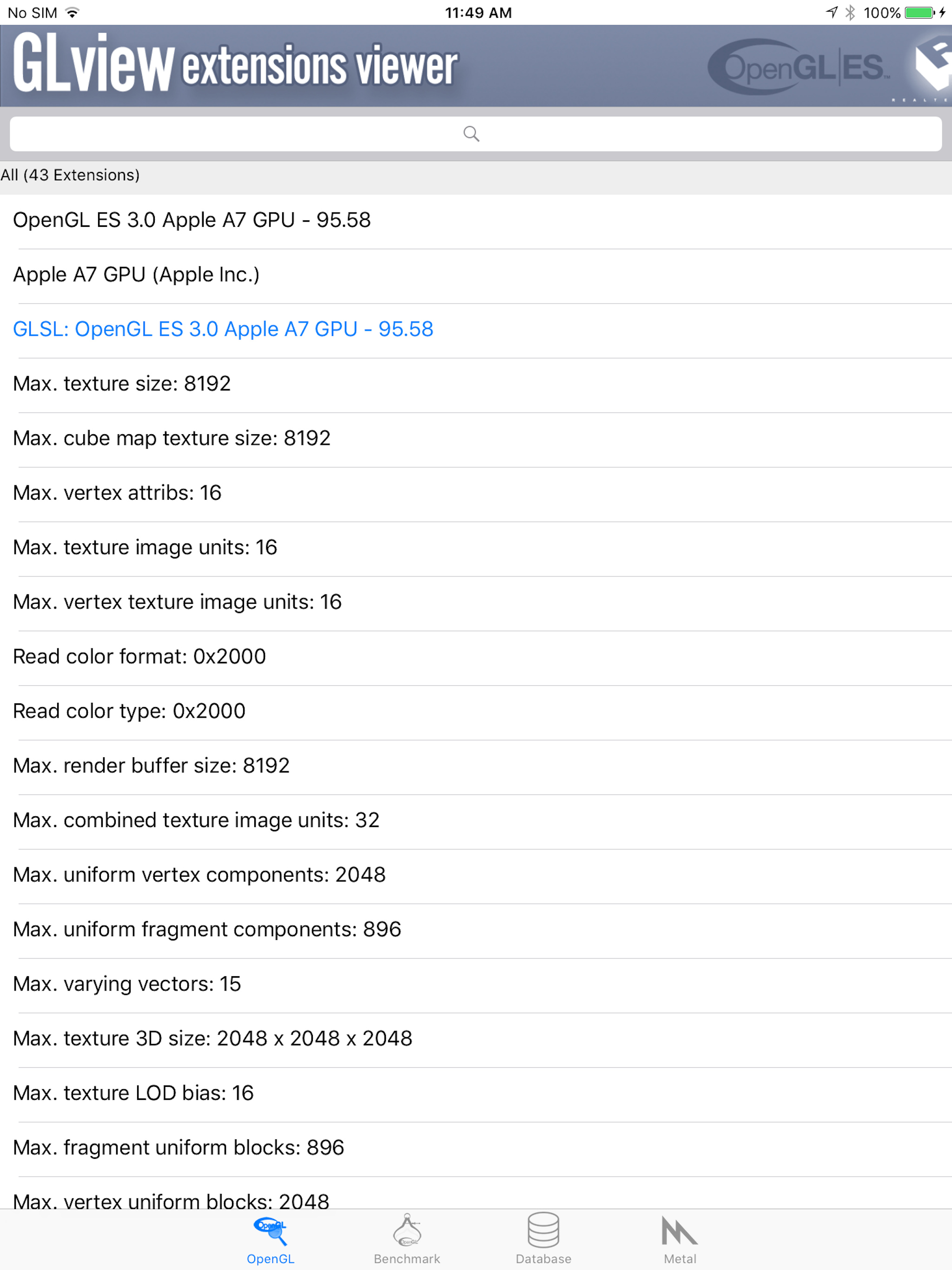 GLview Mobile screenshot 8