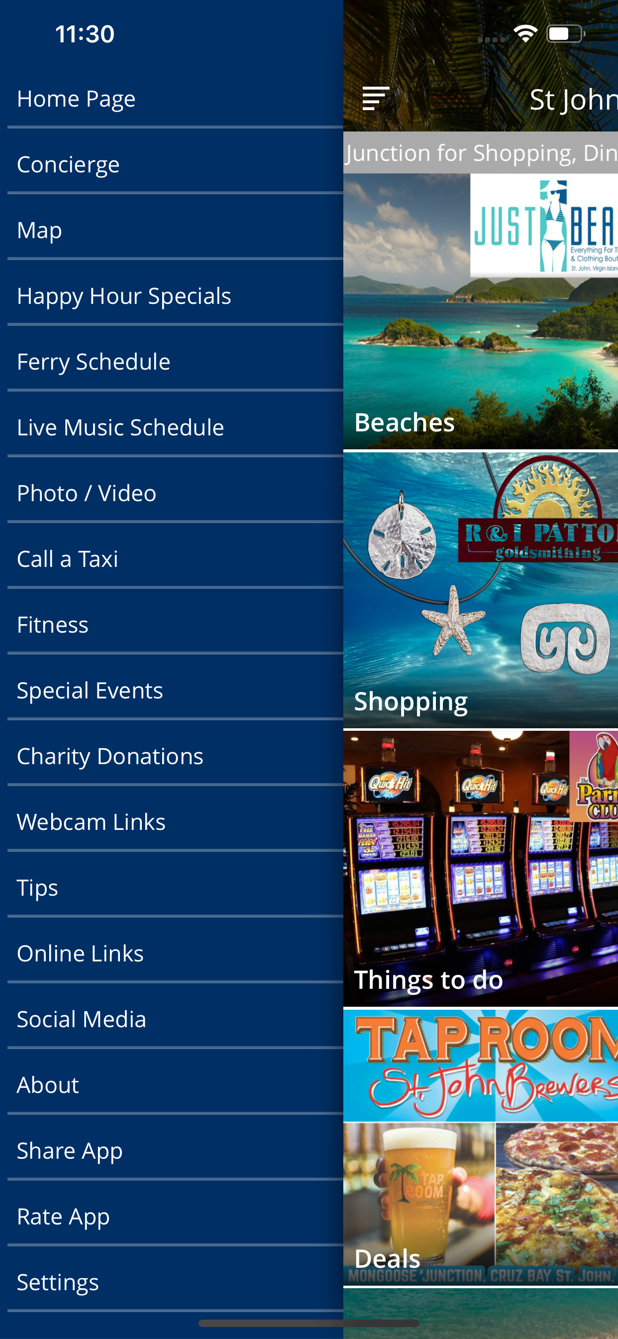 The St John Experience App