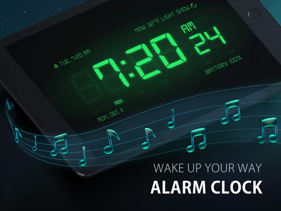 Screenshot #1 for Alarm Clock HD