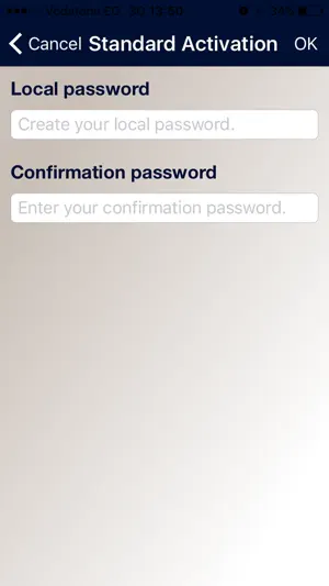 QNB Egypt m-Token screenshot 3