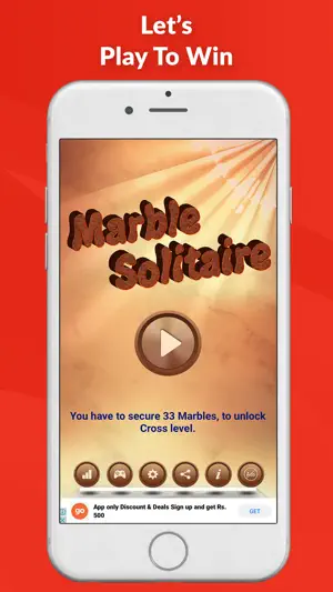 Marble Solitaire : Peg Game screenshot 2