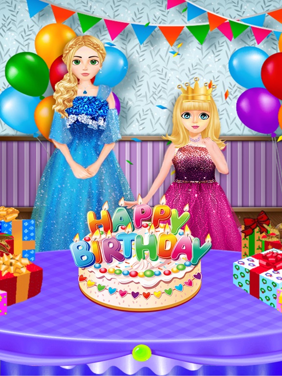 Happy New Year Girl Party 2025 iPad screenshot