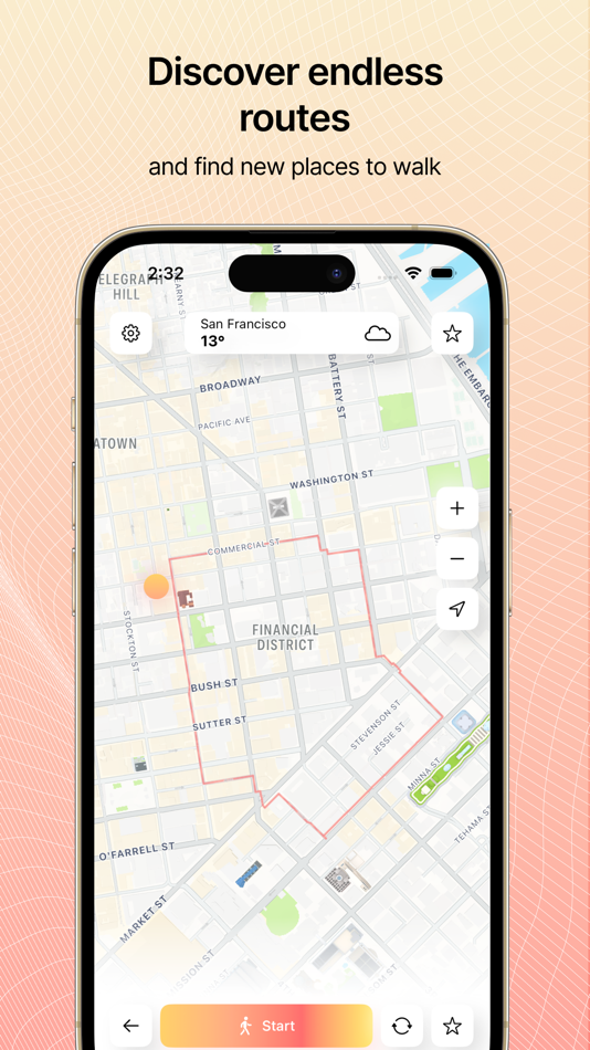 #2. Walking Route App (iOS) 由: Pavel Moslienko
