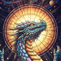 Golden Dragon Oracle Deck app icon - Entertainment app for iPhone