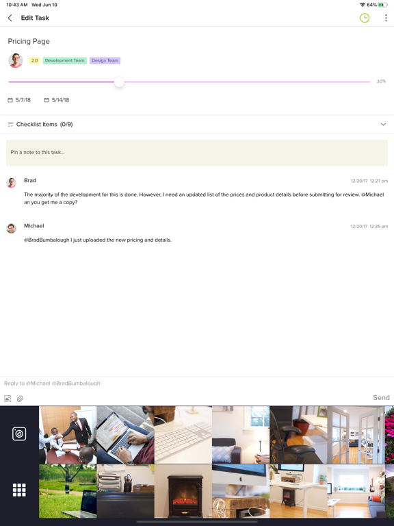 Screenshot #6 pour TeamGantt Companion