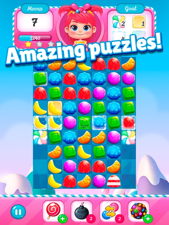 Big Sweet Bomb: Clash of Candy iPad screenshot