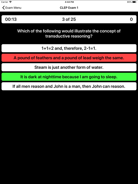 Screenshot #5 pour CLEP Edu Psychology Prep