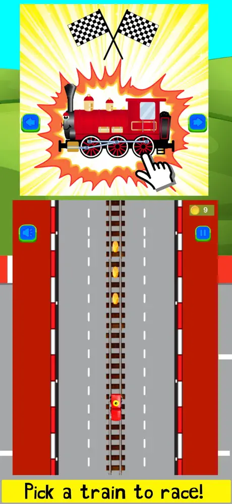 Train Games for Colors 1 2 3