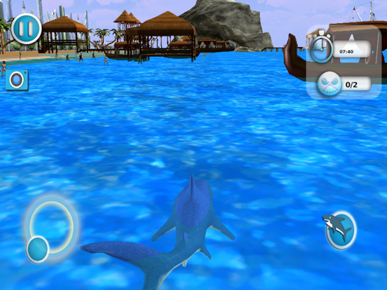 Screenshot #6 pour Angry Shark Attack Games 2024