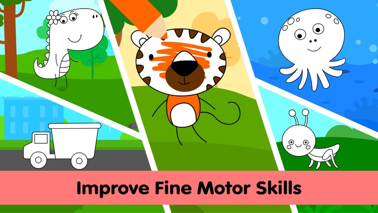 Kids Painting & Coloring Pages screenshot-4