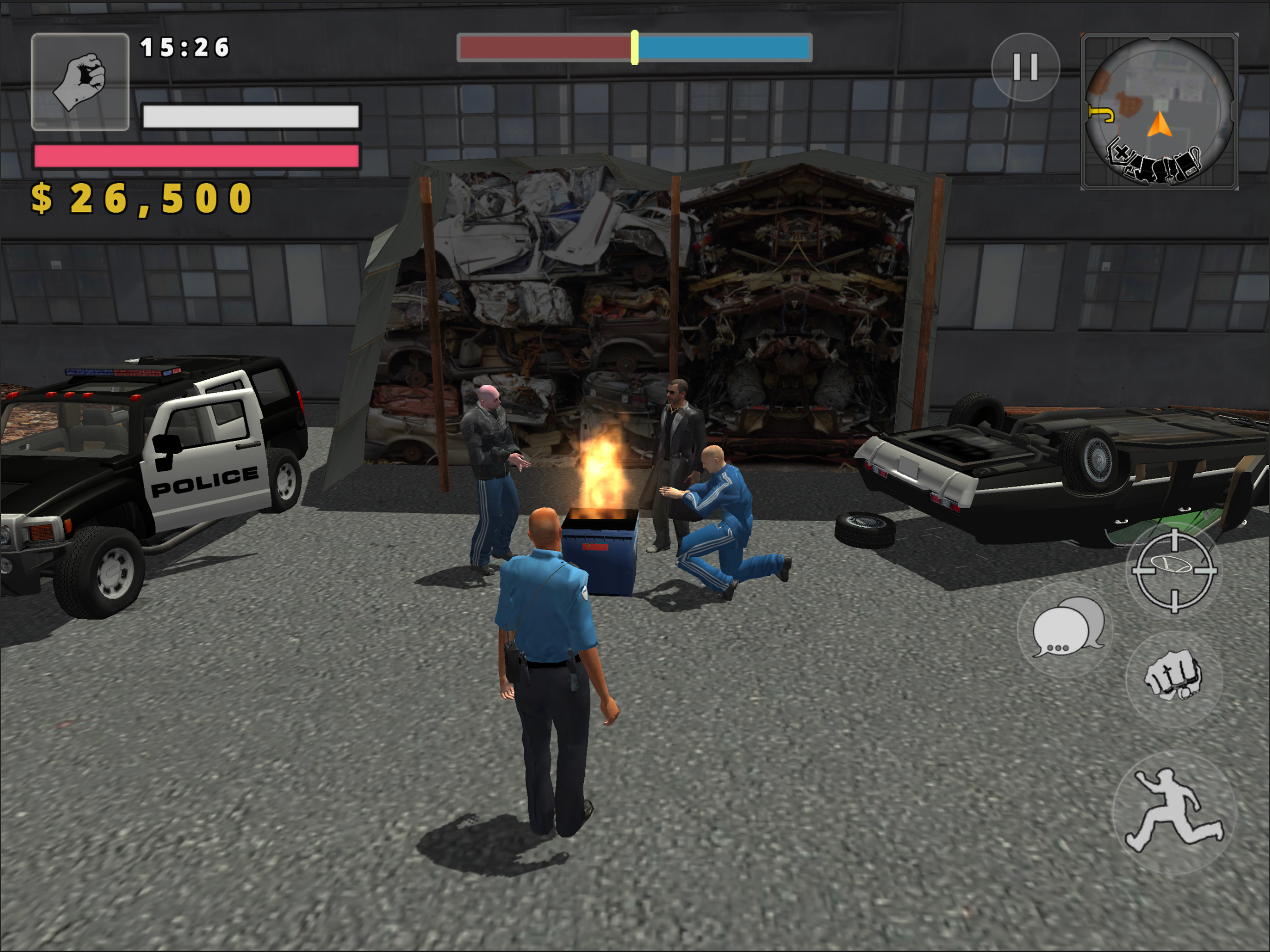 Police Cop Simulator. Gang War