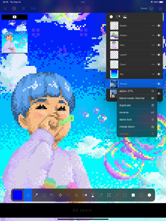 Screenshot #6 pour PixelPencil - Pixel art editor