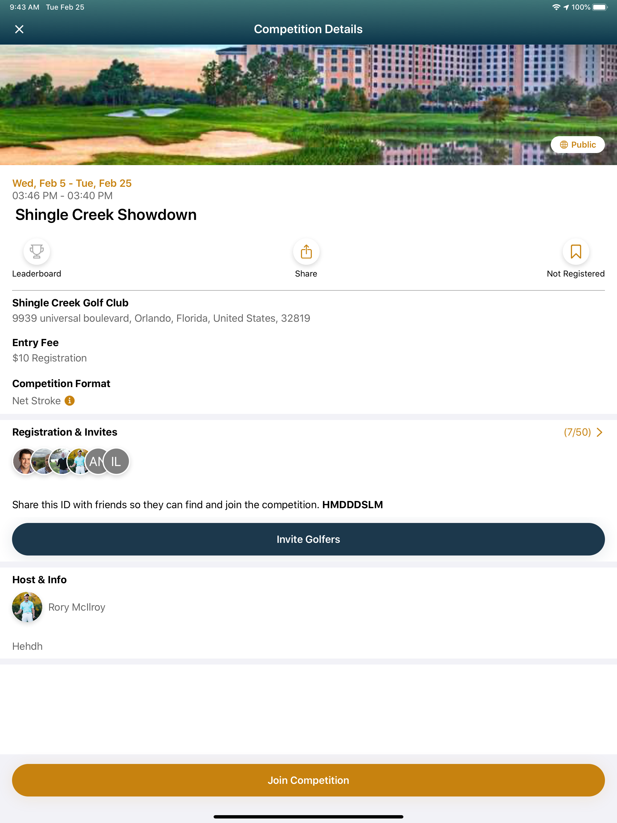 GolfNow Compete