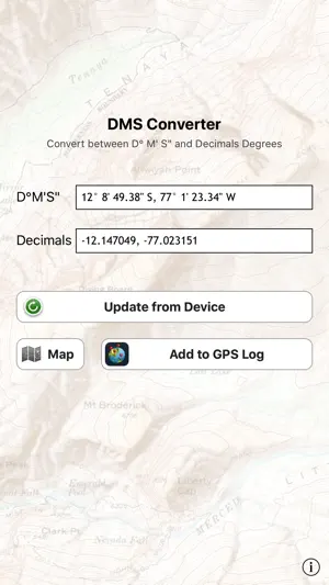 DMS Converter screenshot 1