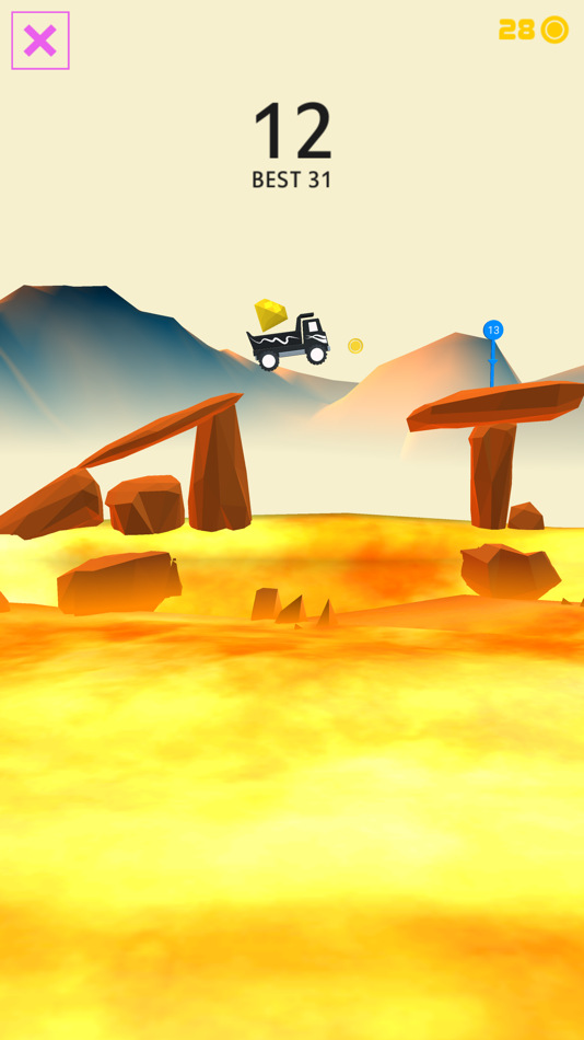 #5. Risky Road (iOS) 由: Ketchapp