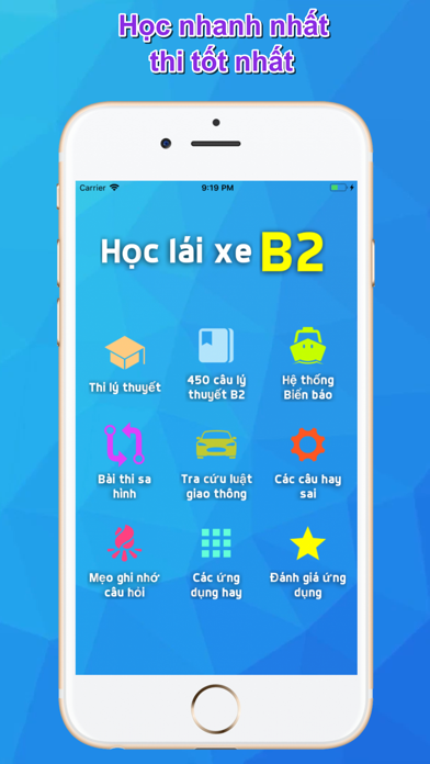 Screenshot #1 pour Ôn thi GPLX - 600 câu mới nhất
