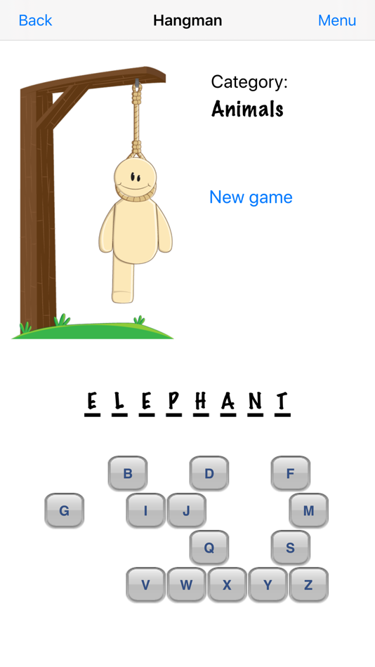 #4. Hangman - The Best Game (iOS) 由: FBF Sistemas LTDA