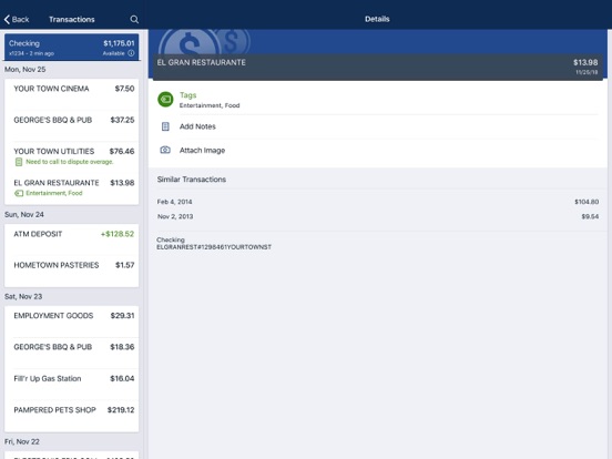 App screenshot