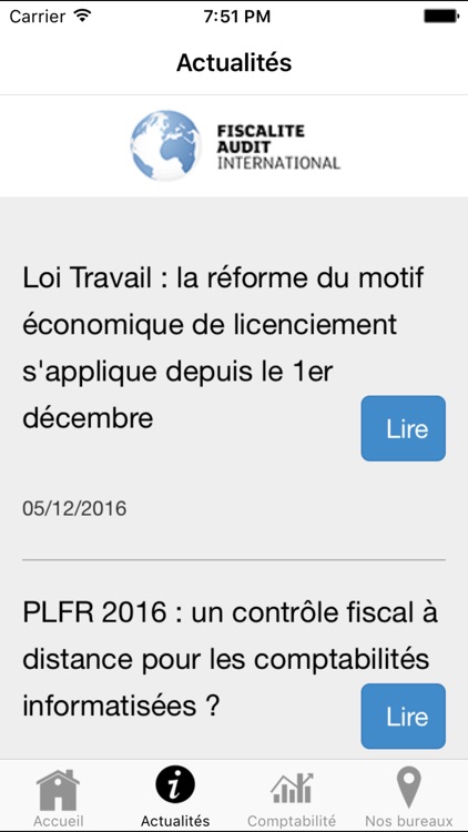 Fiscalité Audit International