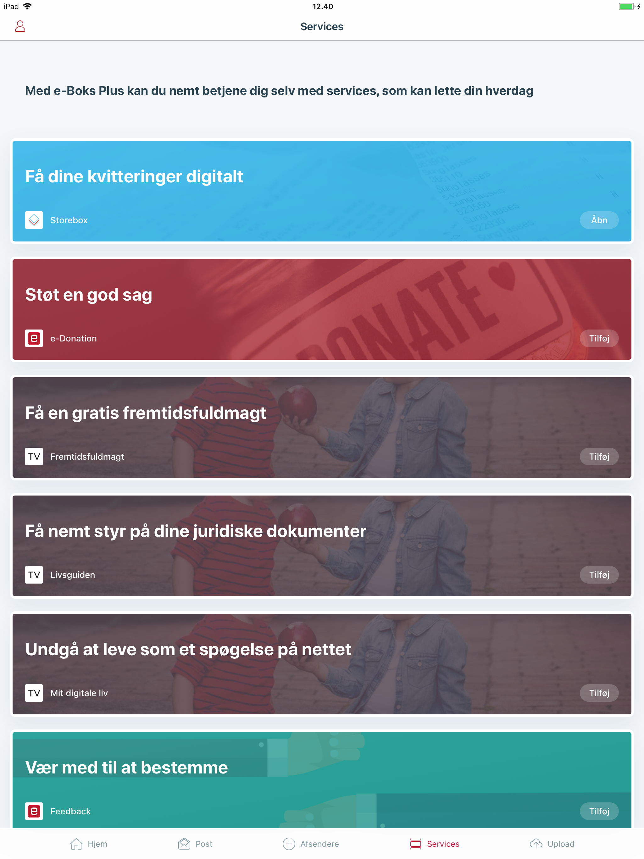 e-Boks.dk screenshot 13