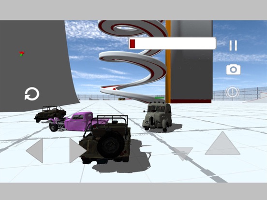 Cartoon Platform SUV Stunts iPad screenshot