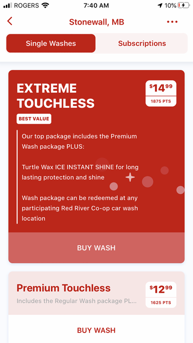 Co-op Car Wash Screenshot