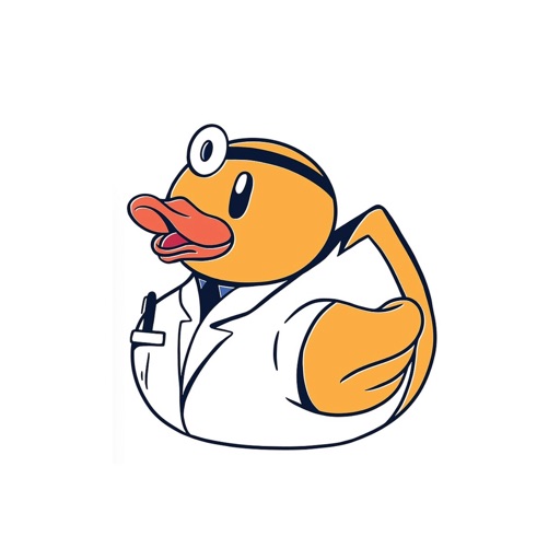 Duckling Doctor Stickers icon