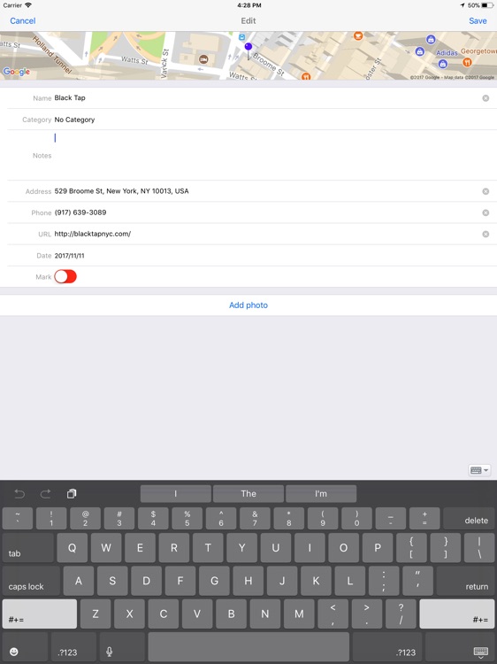 GeoMEMO - Create Your Own Map screenshot-1