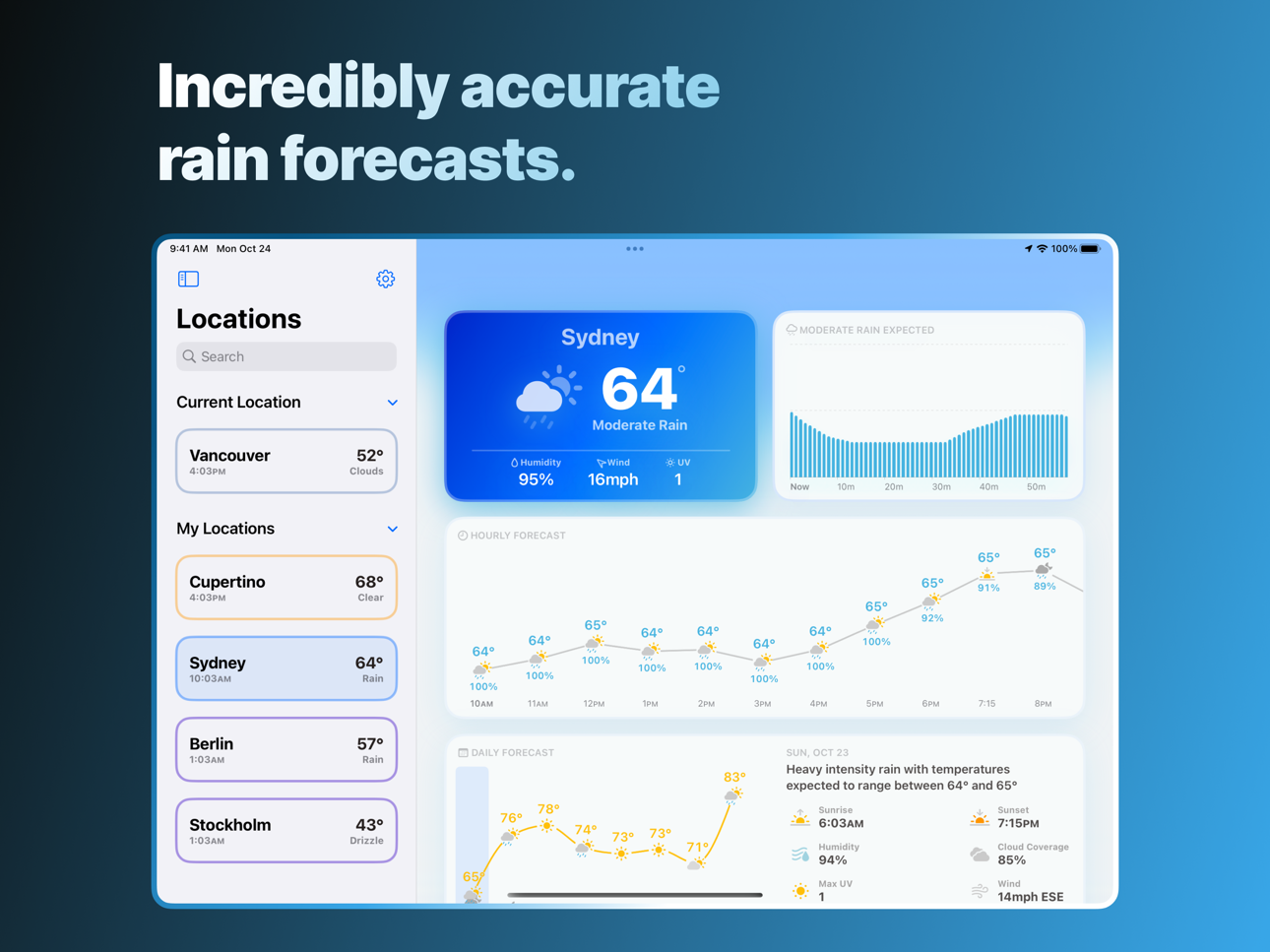 Mercury Weather screenshot 3