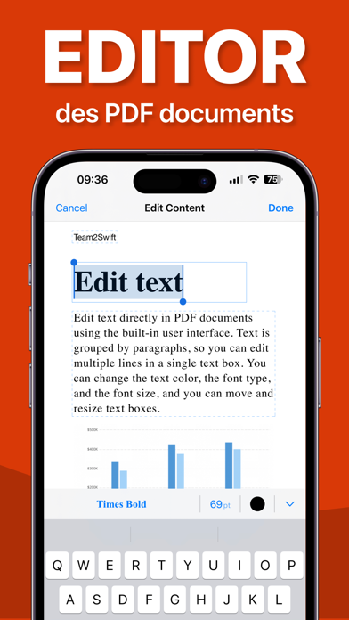Screenshot #2 pour Modifier PDF