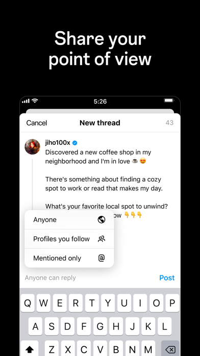 Threads, an Instagram app Screenshot