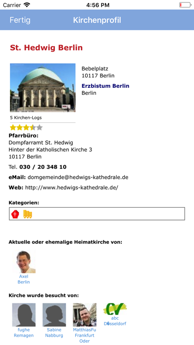 Screenshot #2 pour Katholische Kirchen