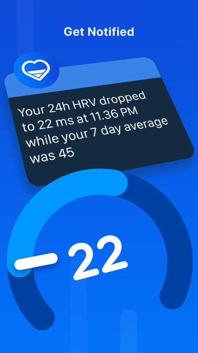 Screenshot #3 pour HRV Tracker for Watch