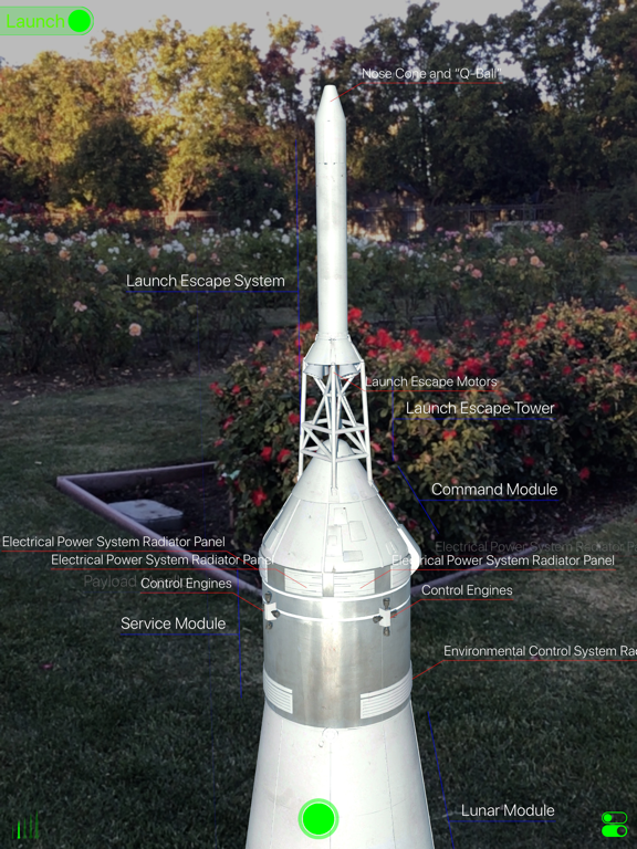 Backyard Apollo AR iPad screenshot 4 - Entertainment app