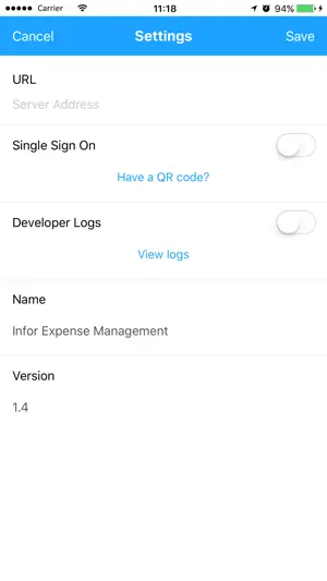 Infor XM OnPrem screenshot 2