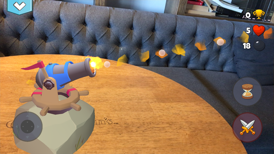 #9. Bombaroom AR (iOS) Av: H. Ibrahim Penekli